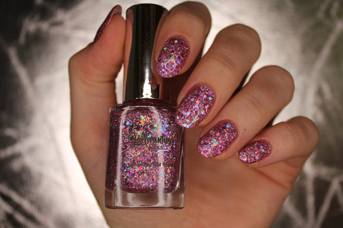 Not Too Polished: Funfetti Cake Nails: Confetti by Miss March